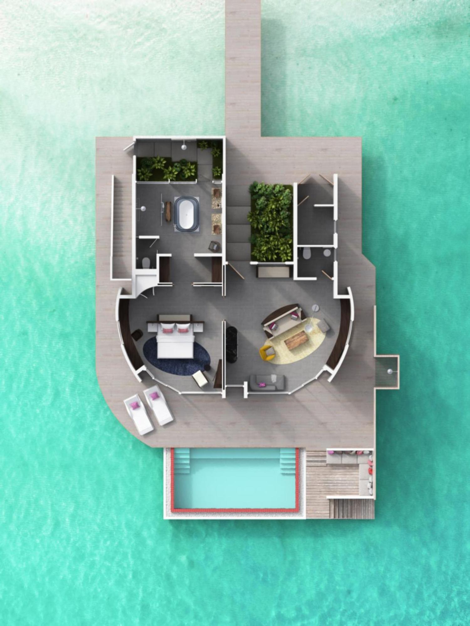 Jumeirah Olhahali Island Maldives Gaafaru Room photo