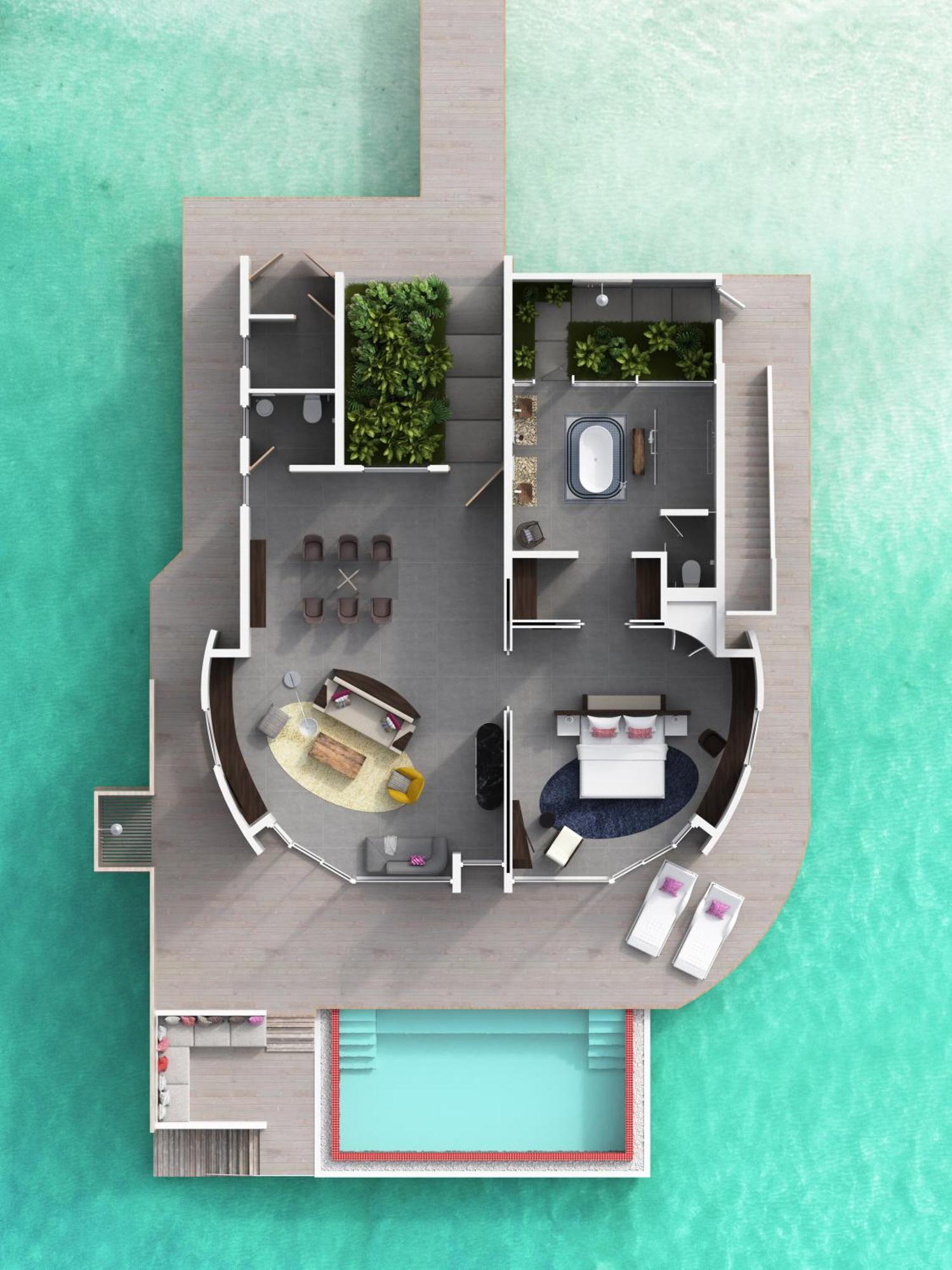 Jumeirah Olhahali Island Maldives Gaafaru Room photo